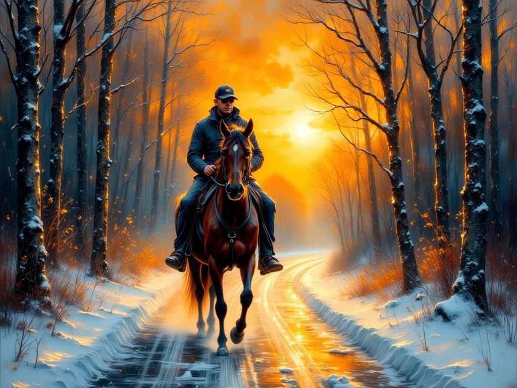 Ranger on dawn patrol