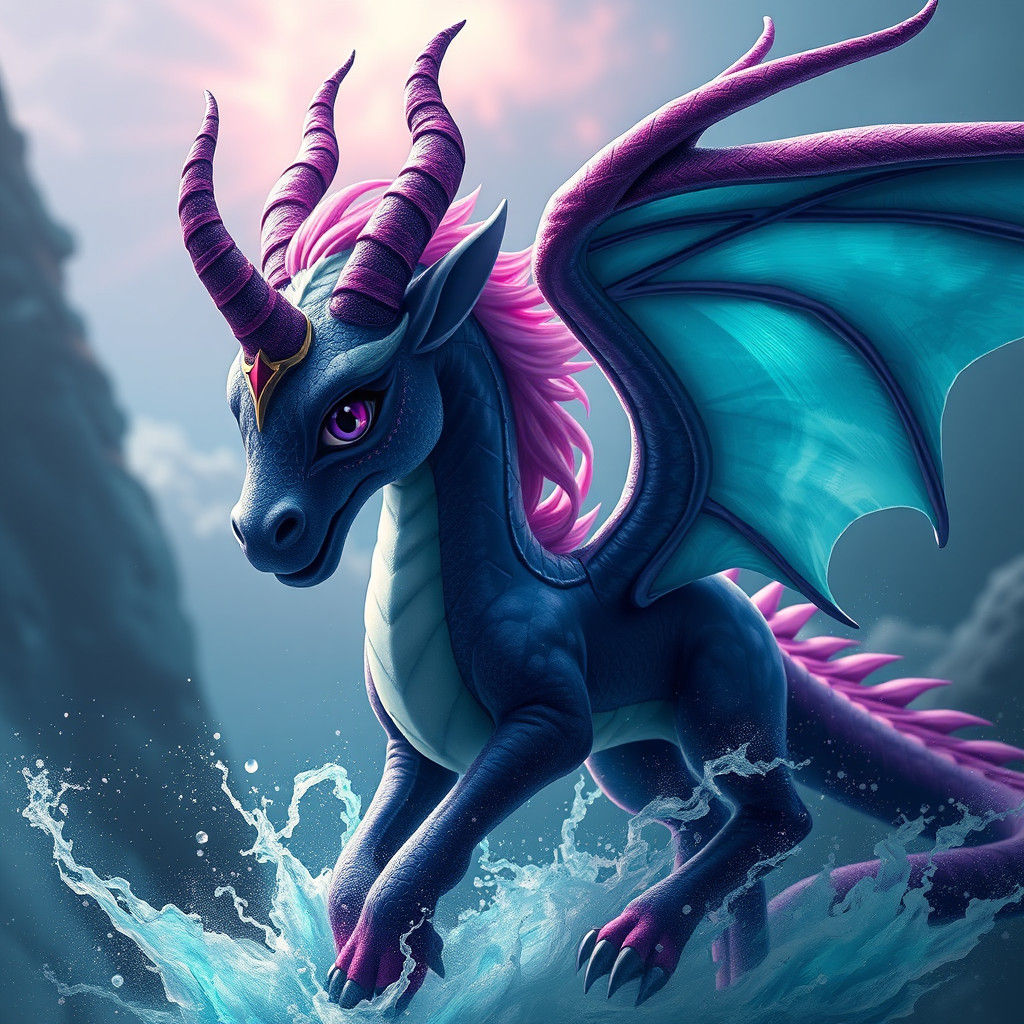 Discord from My Little Pony: Detailed Digital Art