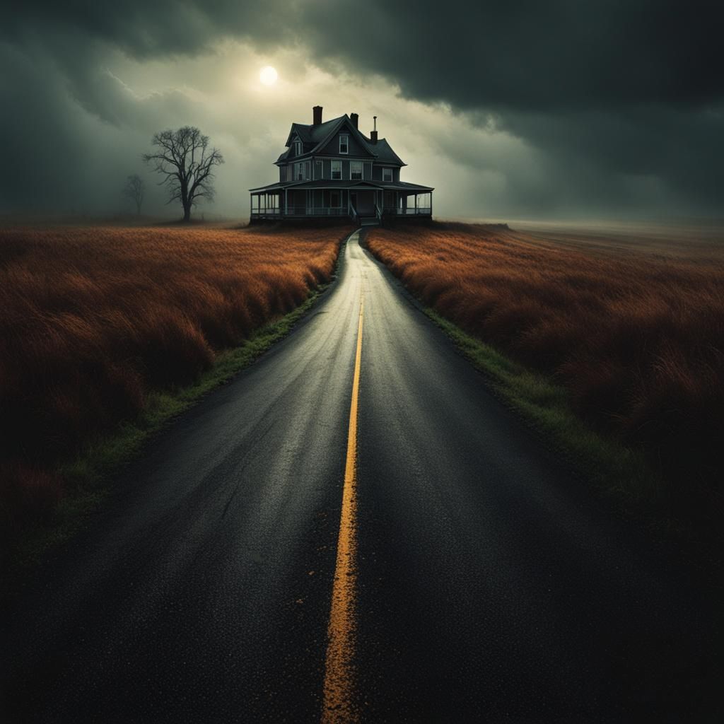 Sinister Road to Distant House