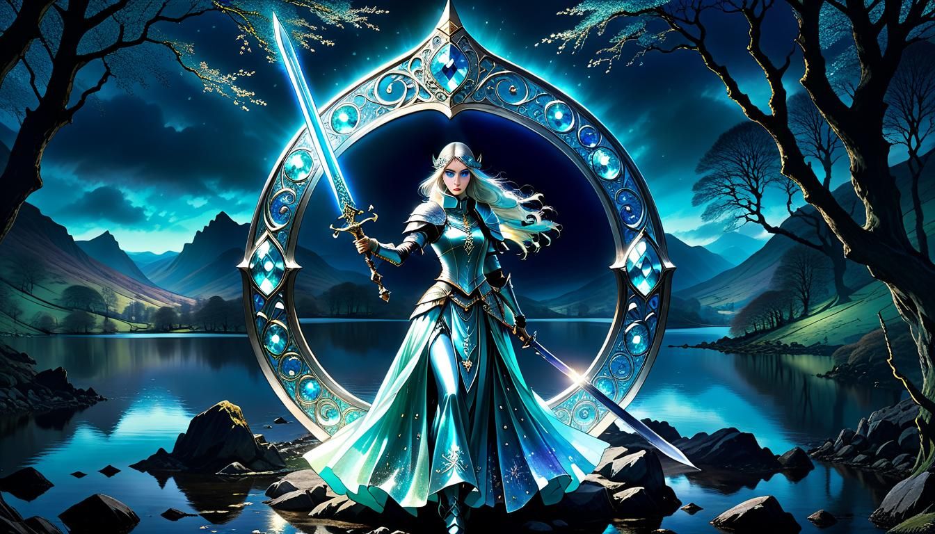 Mysterious Minevera Stepping Through Time