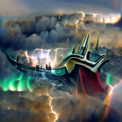 Cyberpunk Cityscape at Night