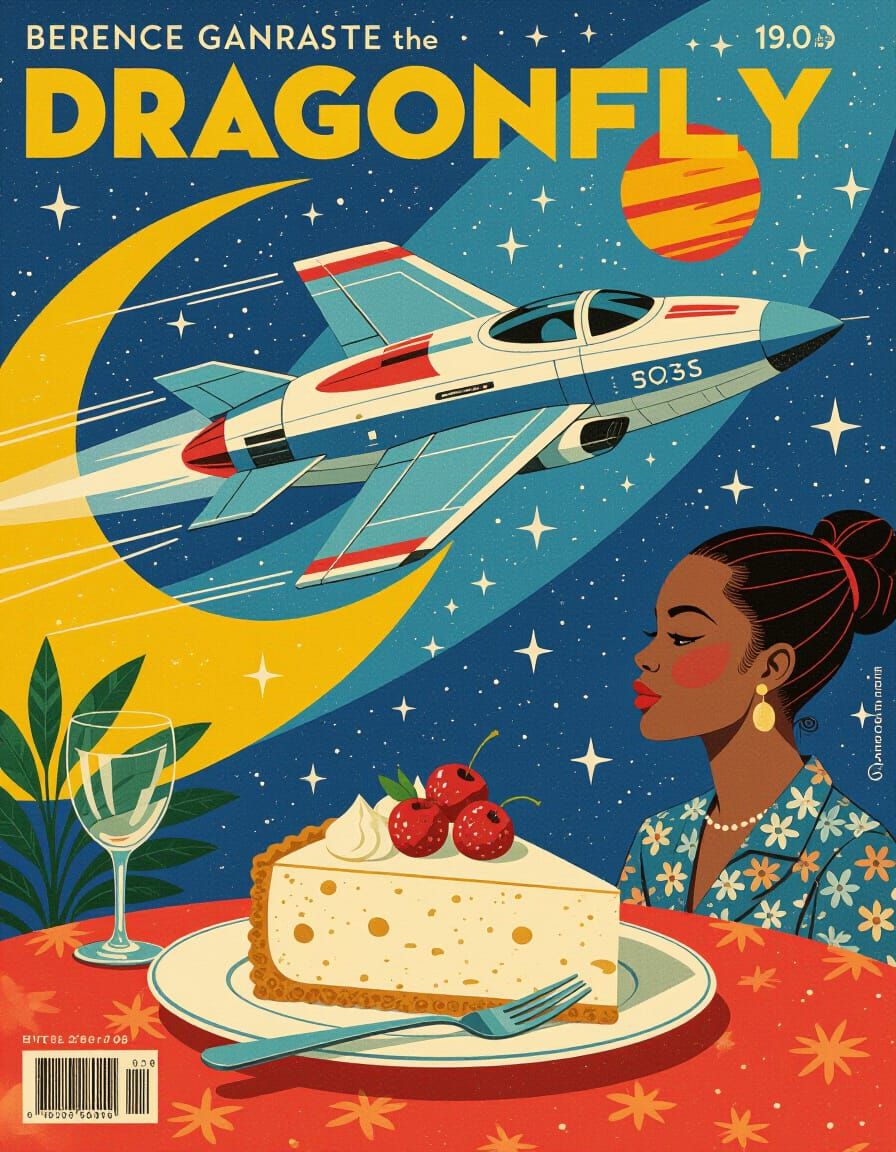 Dragonfly Spaceship & Cheesecake in Ghana