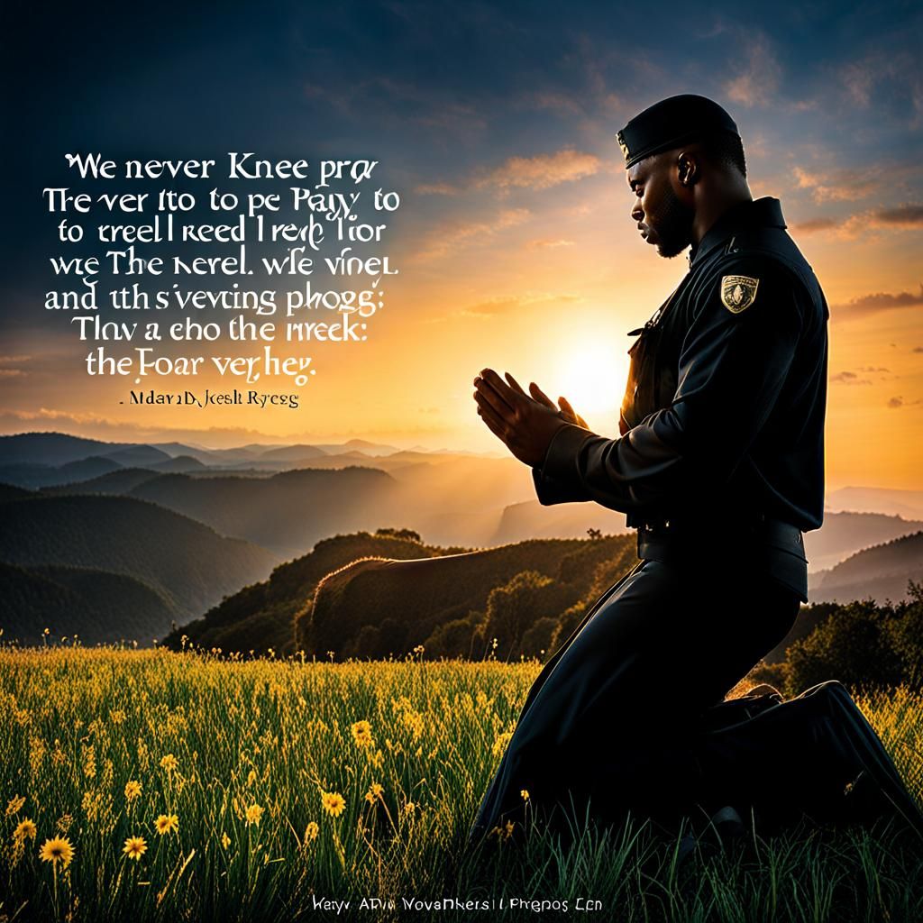 Kneeling to Forgive: An AI Interpretation