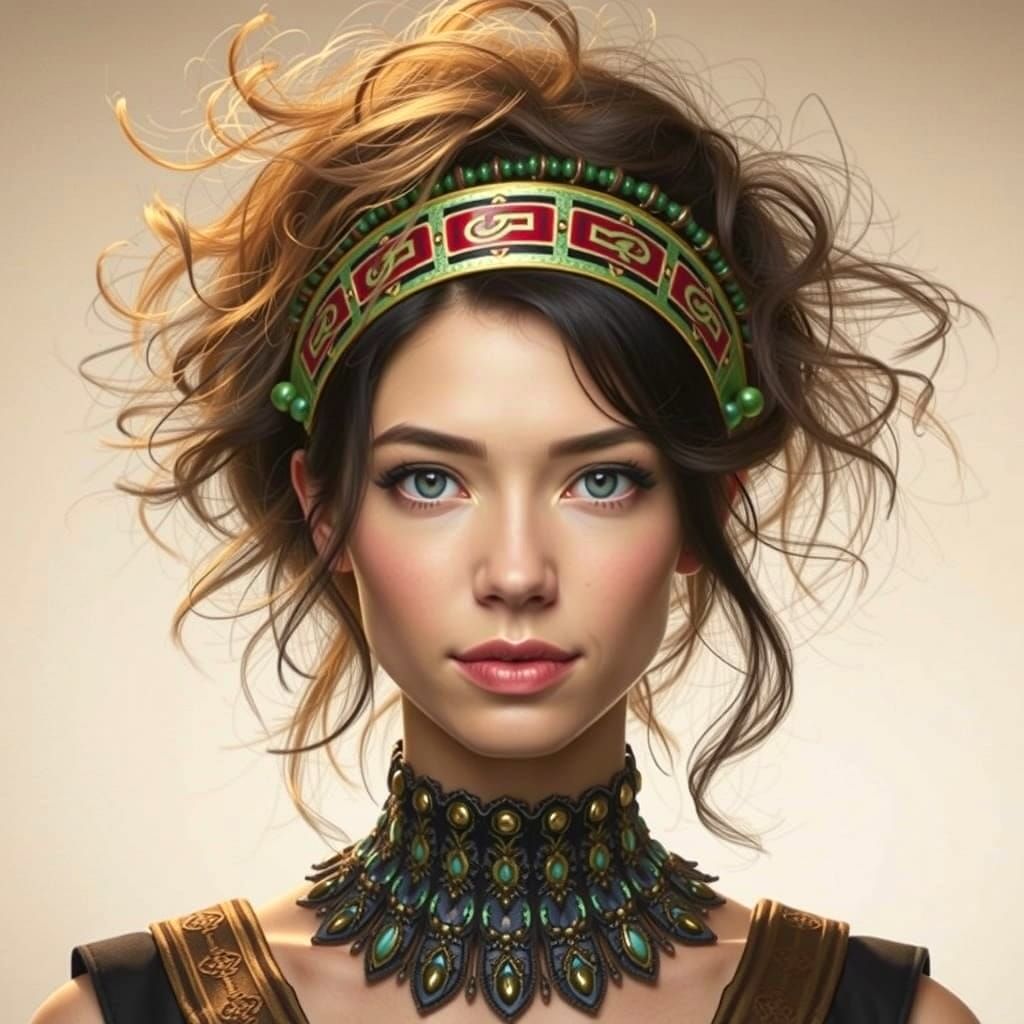 Professional Color Portrait Photography with Bokeh