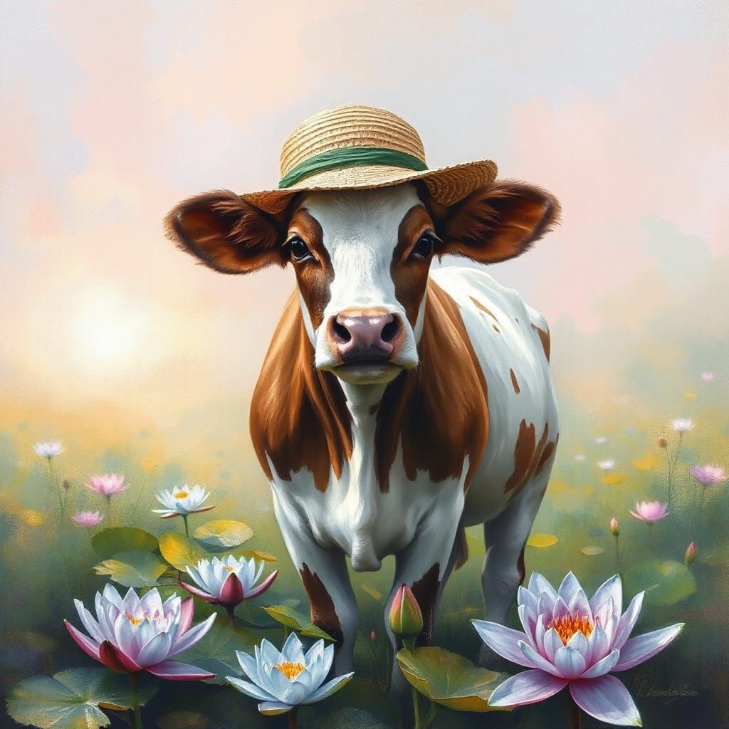 Moo-net „Water Lilies“