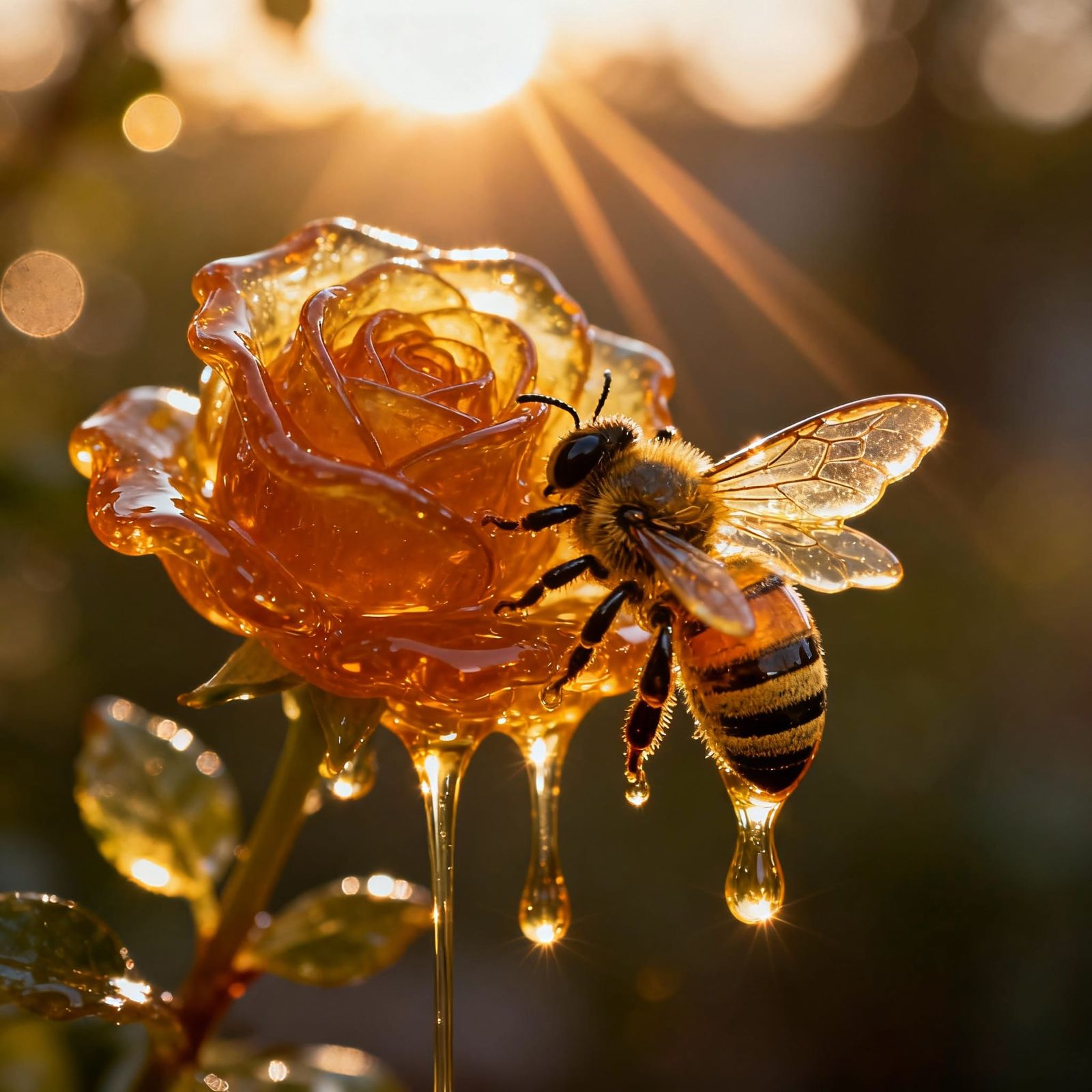 A Rose made of Honey