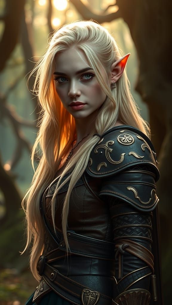Ethereal Elven Maiden Portrait
