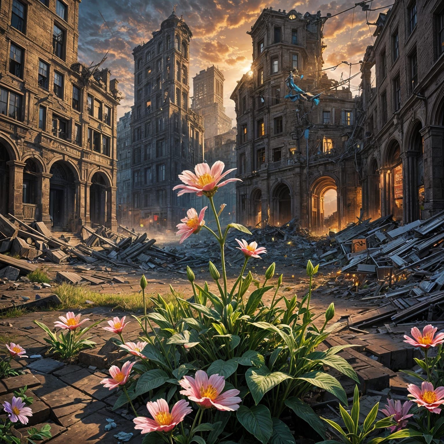 Emotional Crescendo: A Digital Pop Art Explosion