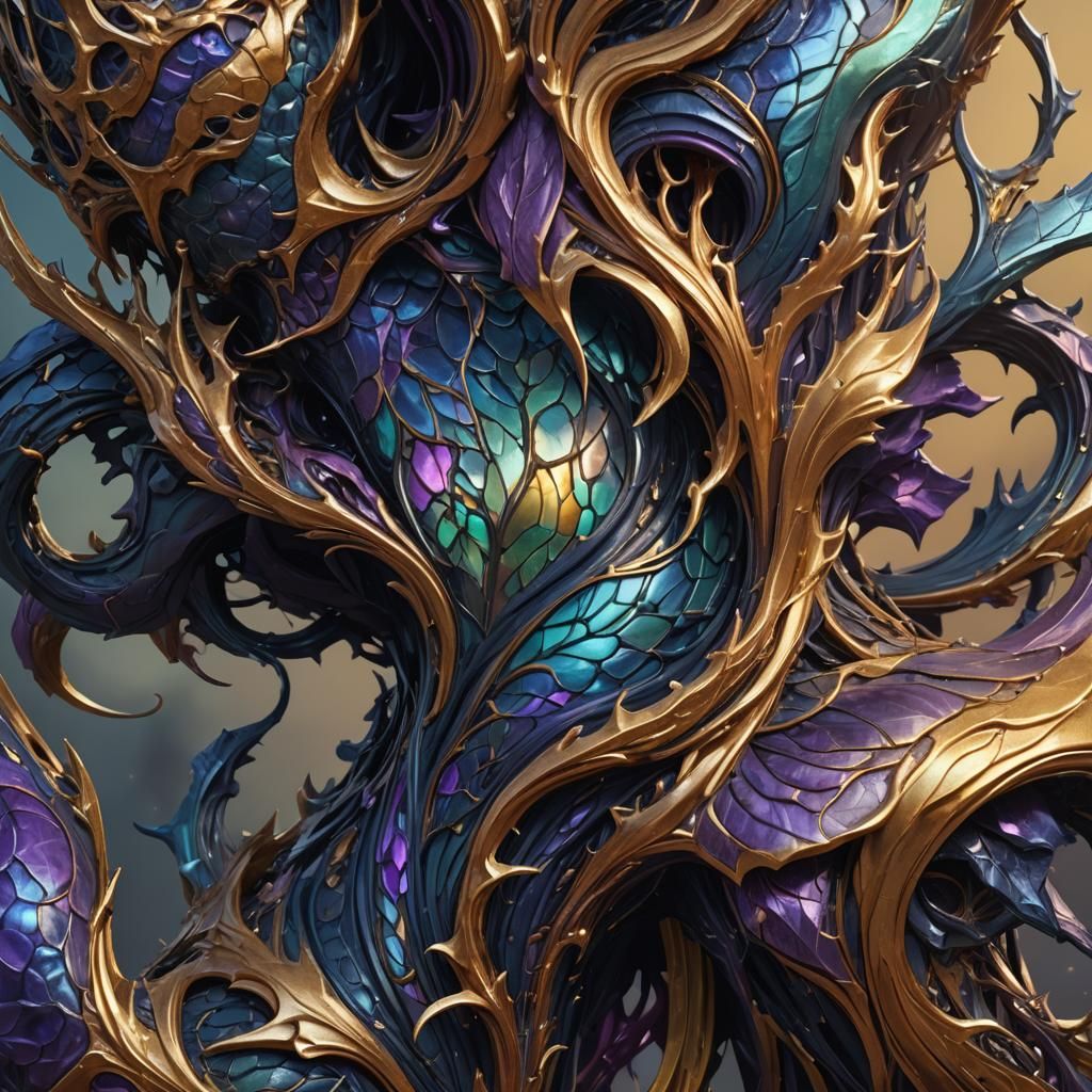 Fantasy Scarred Hand Concept Art in Unreal Engine