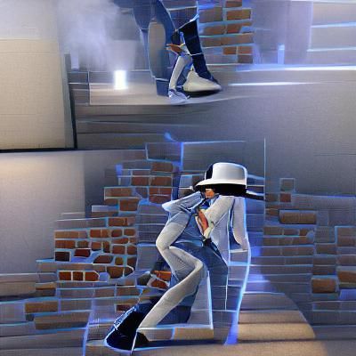 AI Generated Smooth Criminal Image