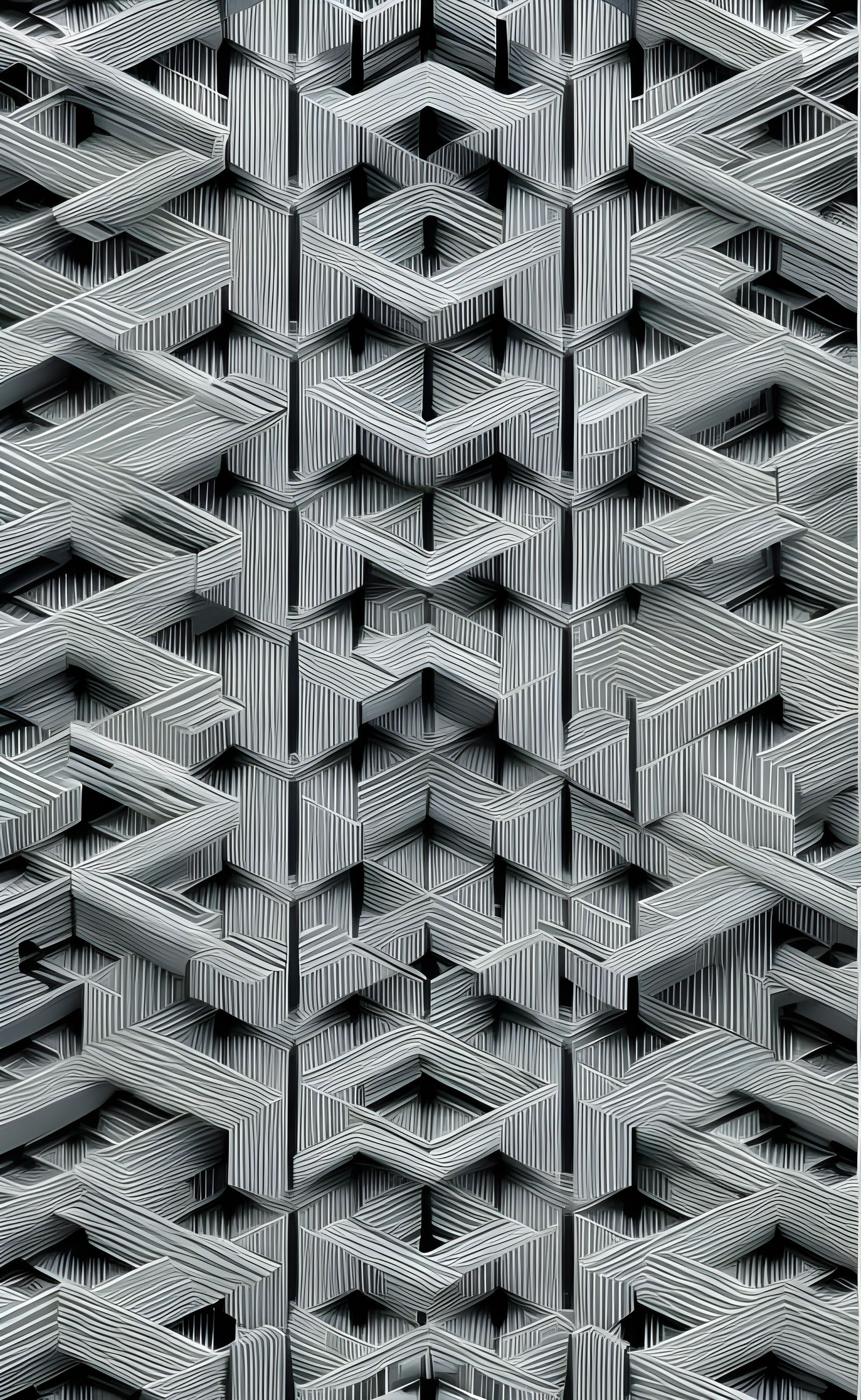 "Optical Paradox" Inspired by: M.C. Escher