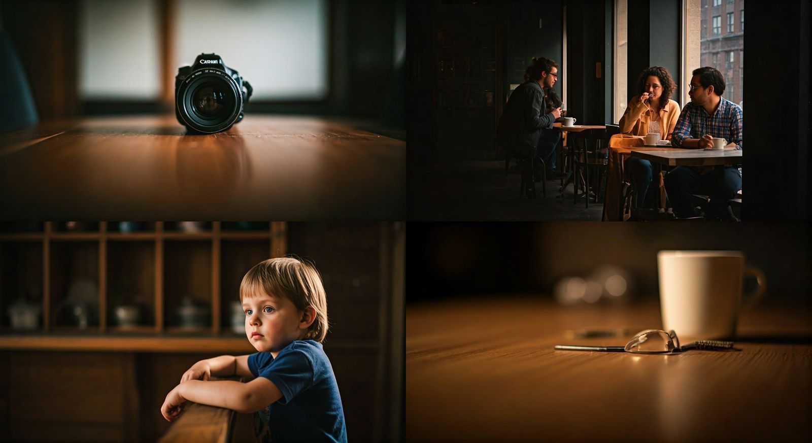 Realistic Photos of Everyday Moments with Natural Lighting