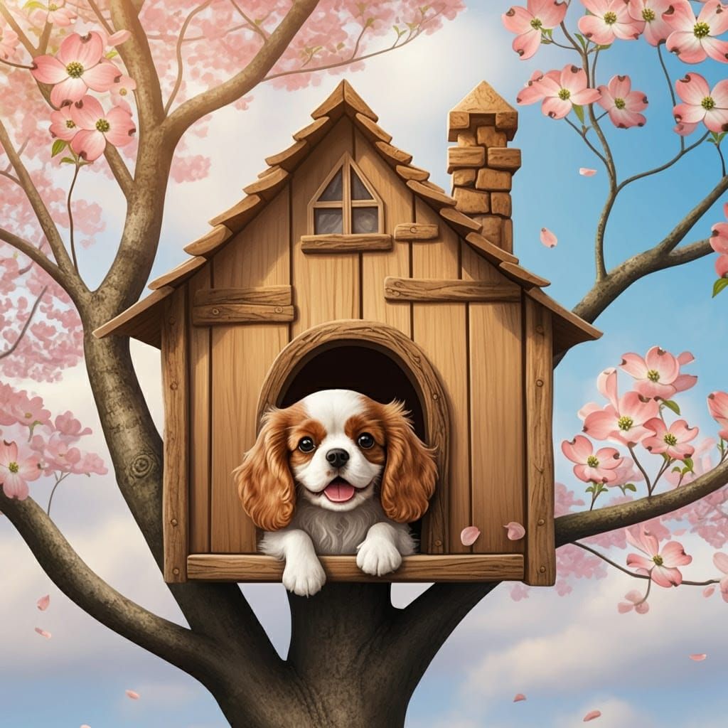 Dogwood doghouse