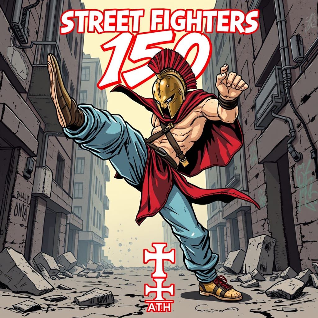 Urban Spartan Warrior: Street Fighter Animation