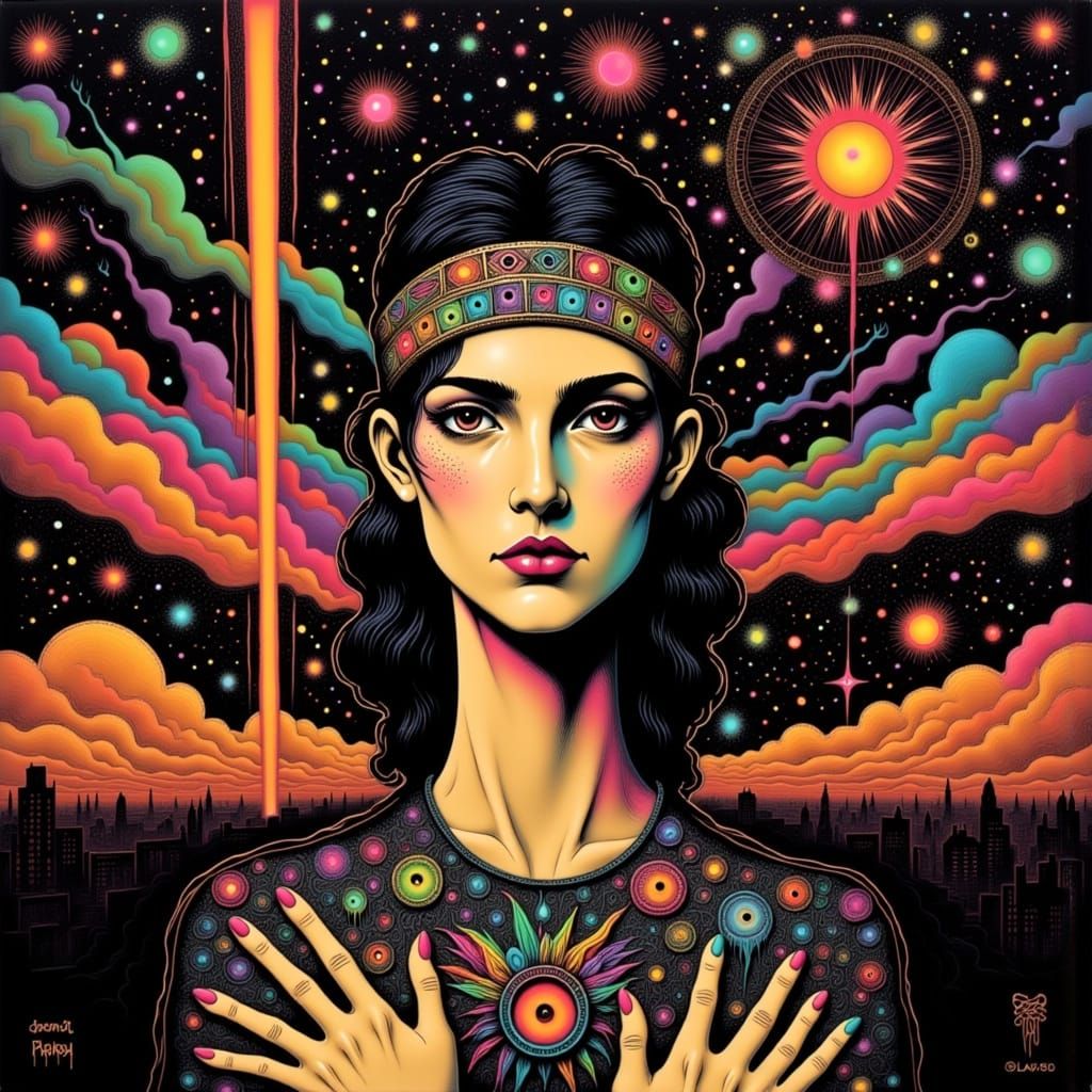 Frankie Goes to Hollywood in Lichtenstein Style