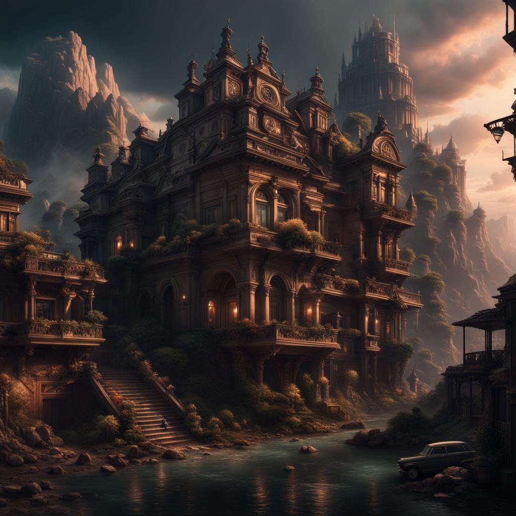 Epic Cinematic Meme as Digital Matte Painting