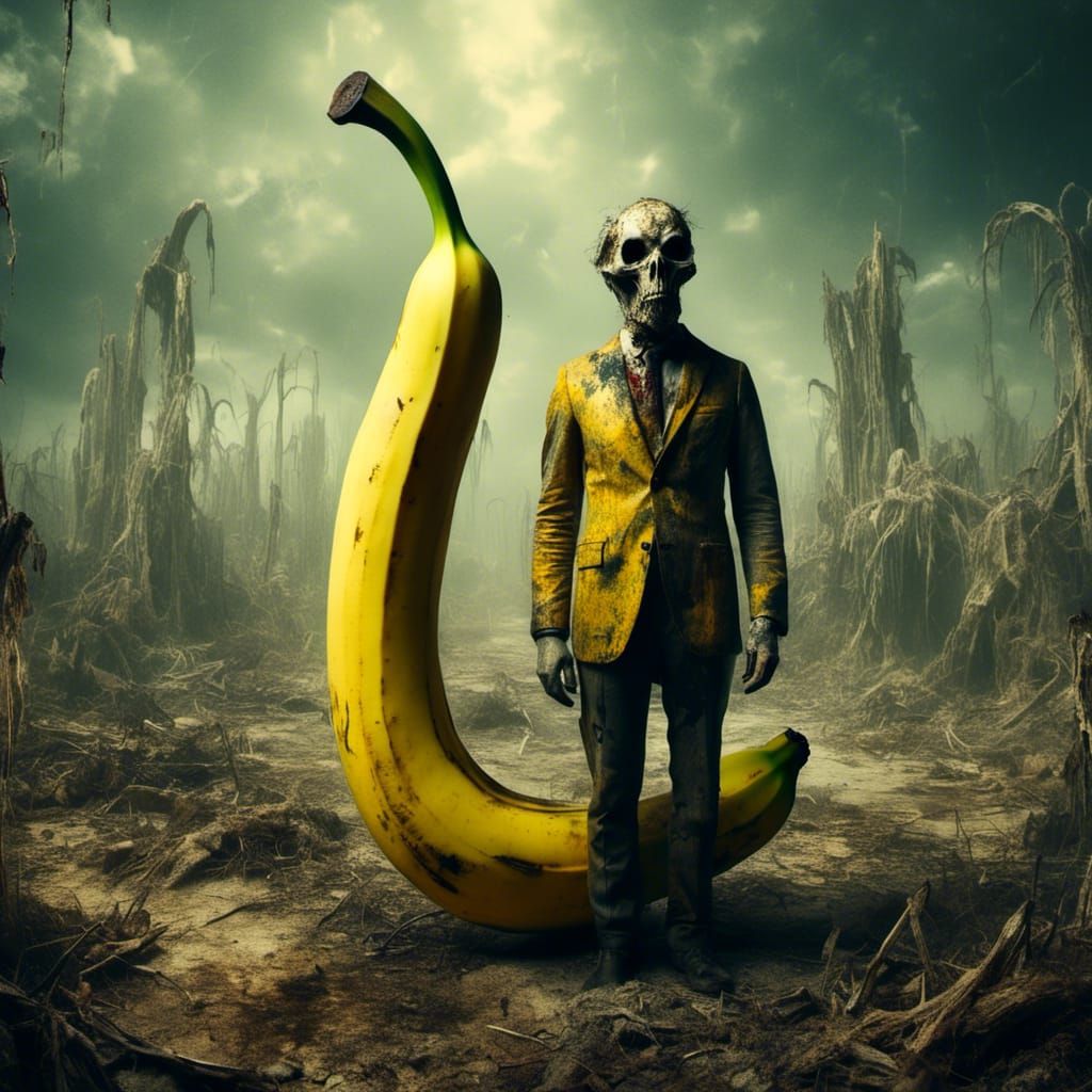 Banana Man on Yellow Planet