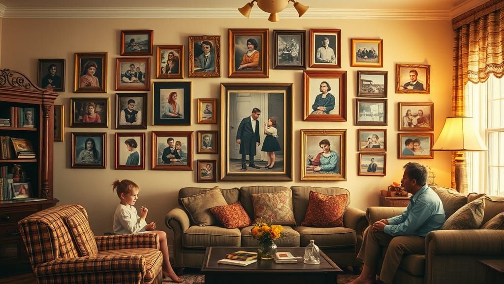 Living Family History in Rockwell-Style Magic Realism