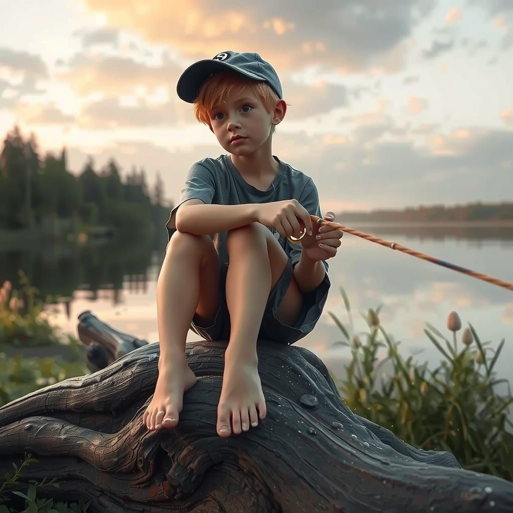 Turmoil of Blue and Green Waters