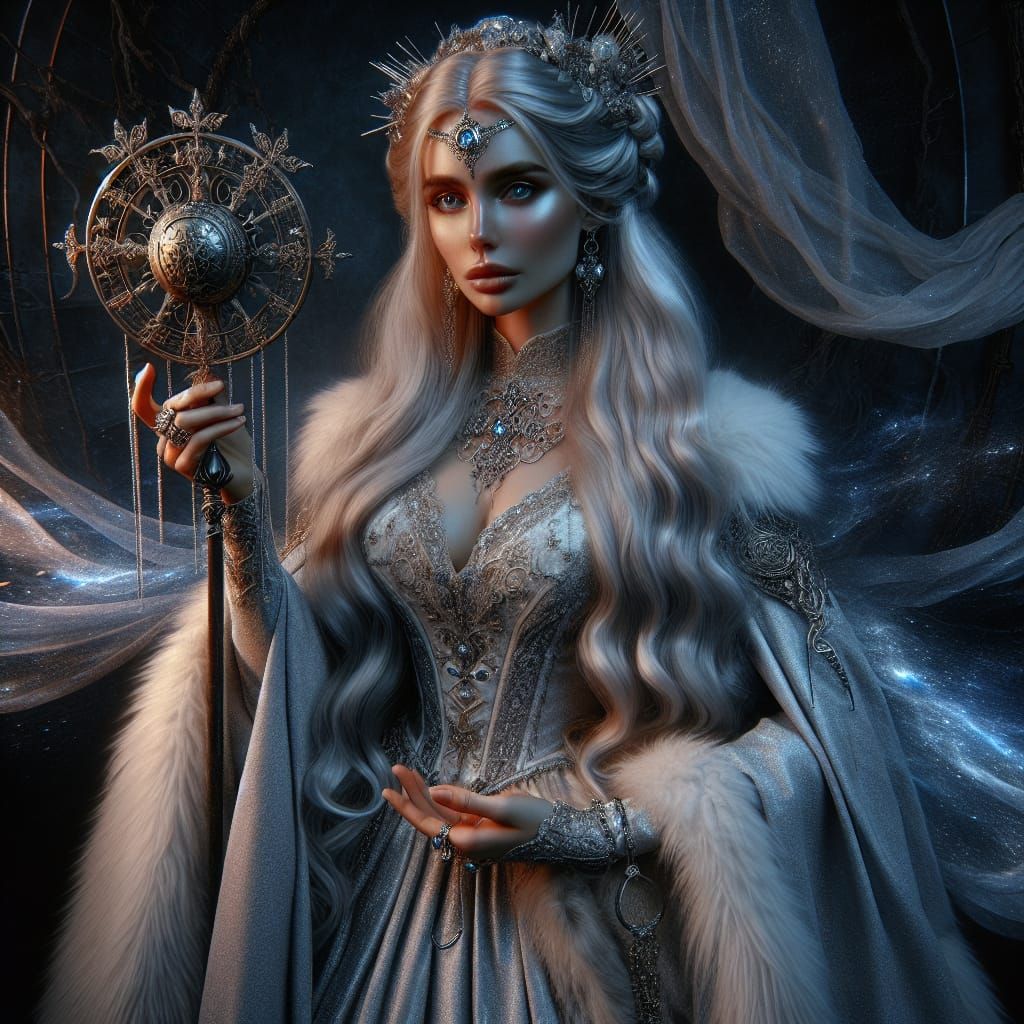 Lithuanian Goddess of Time Concept Art
