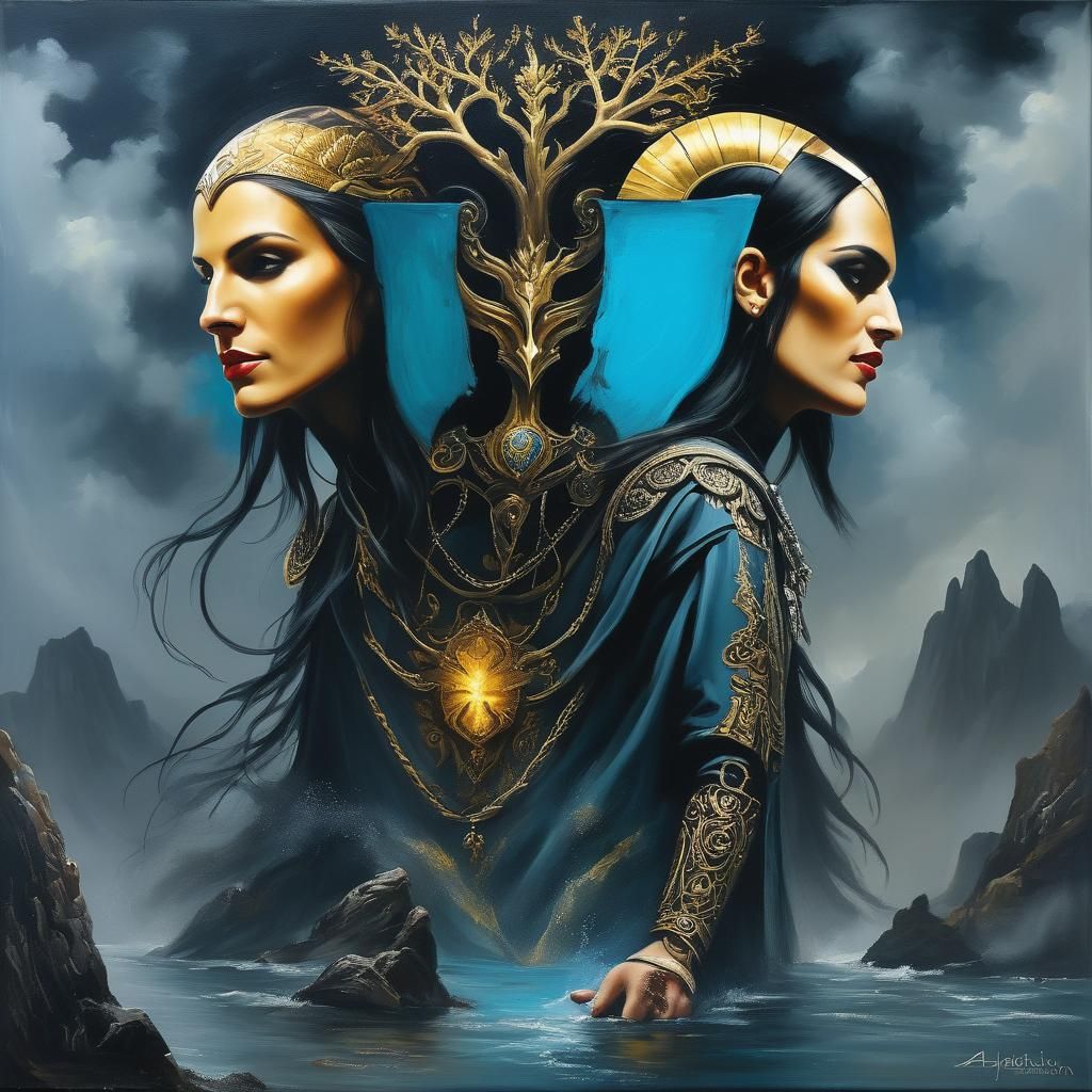 Painting by Aeglironion