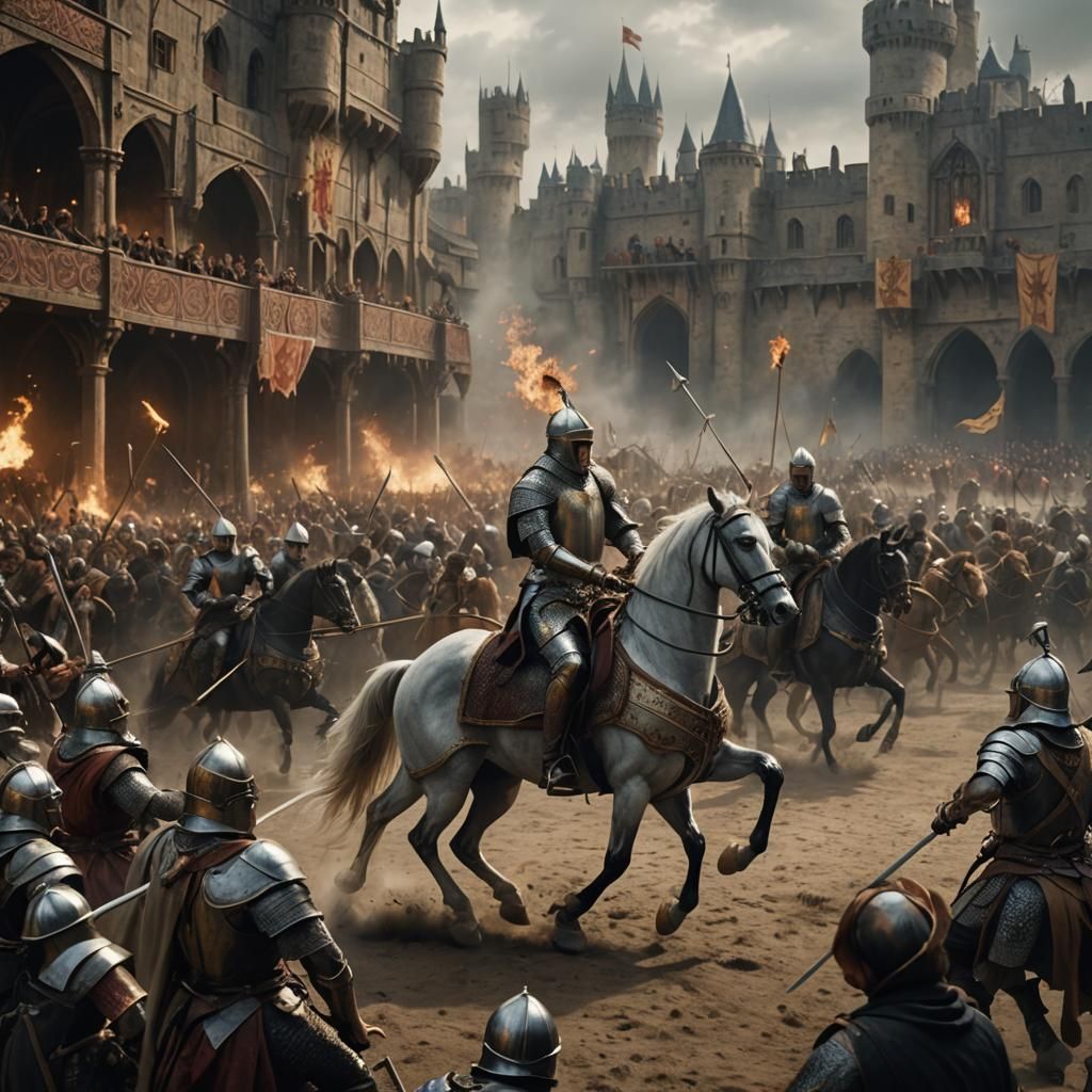 Charge of the Knights of the Round Table