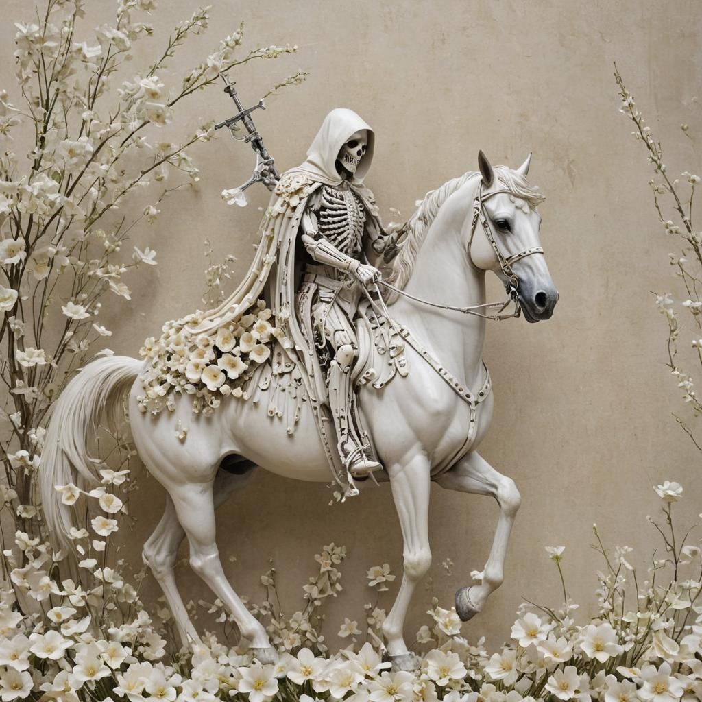 Binary Code Dream: Reaper on Pale Horse