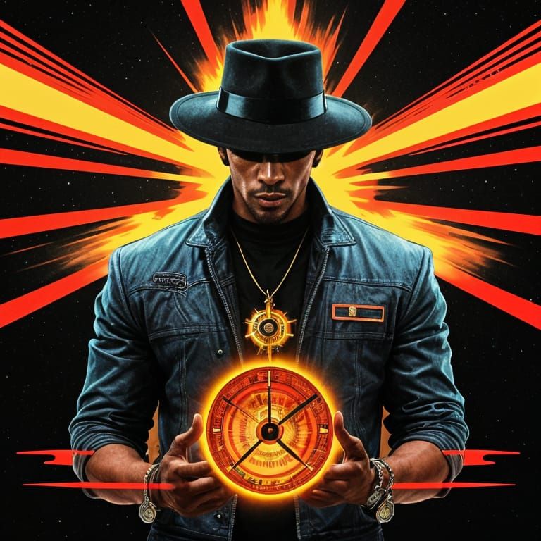 Electric Rockstar Blazing Through the Atmosphere at 200 Degr...