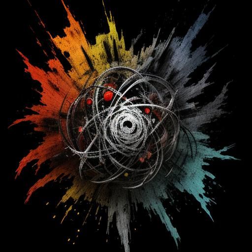 Chaotic Abstract Composition