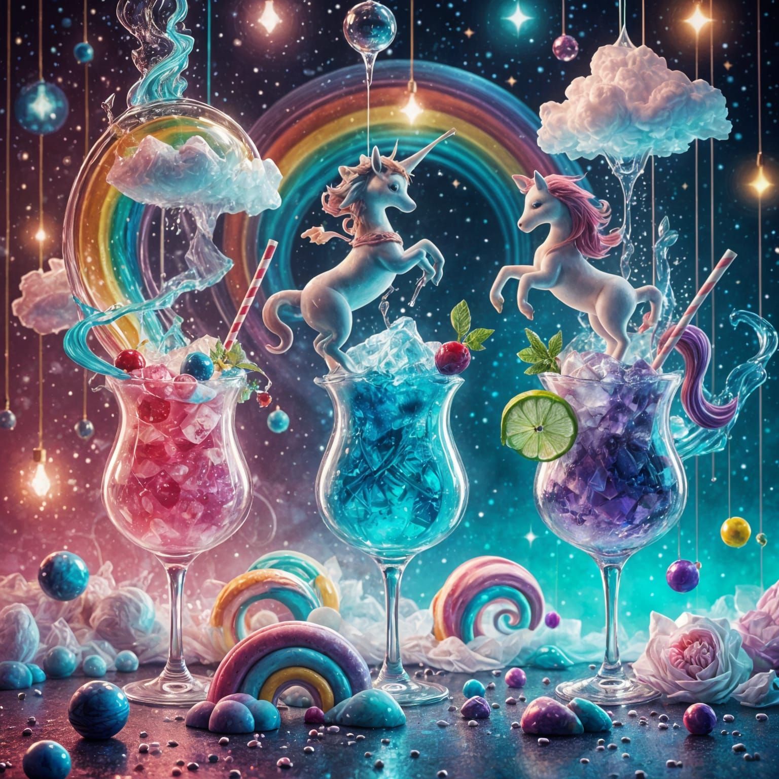 Whimsical Magical Potion Drink