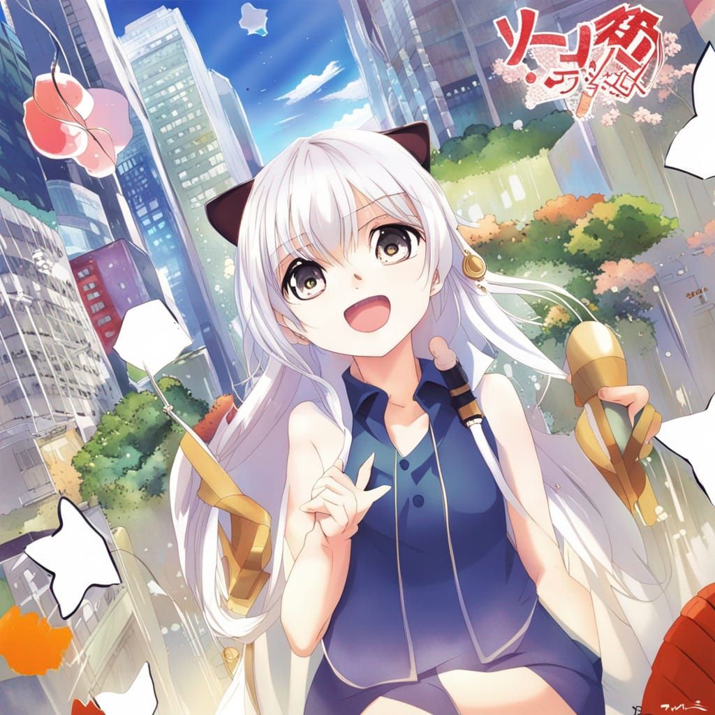 Anime Key Visual of a Manga World