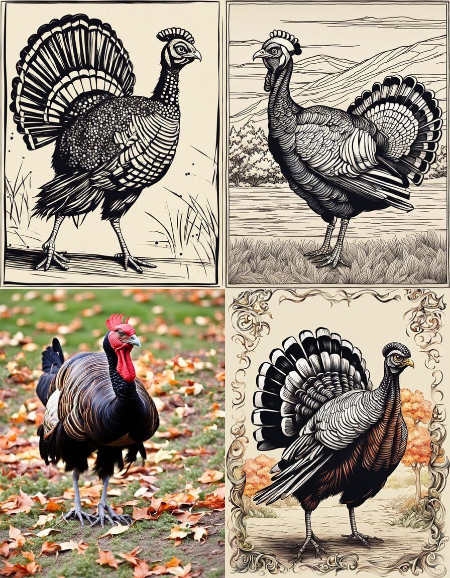 A Jive Turkey Generated by AI