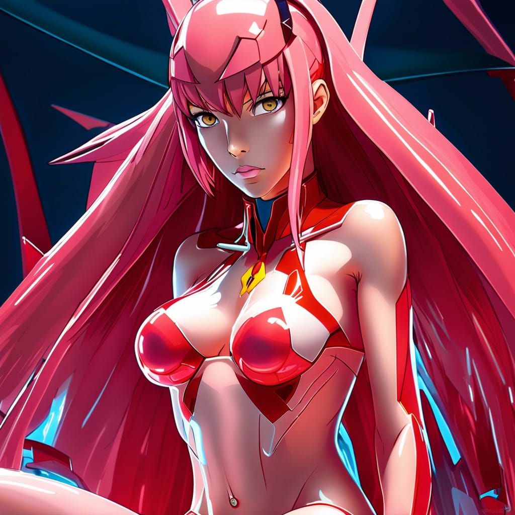 Hyperrealistic Anime Girl in Bikini Concept Art
