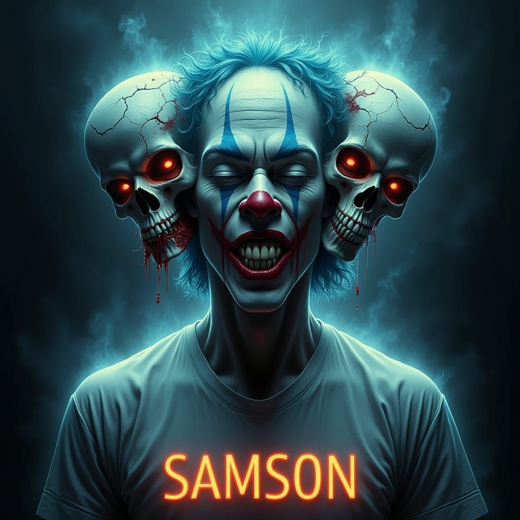 <lora:Sinister Creatures:1.0> Extreme surreal horror portrait