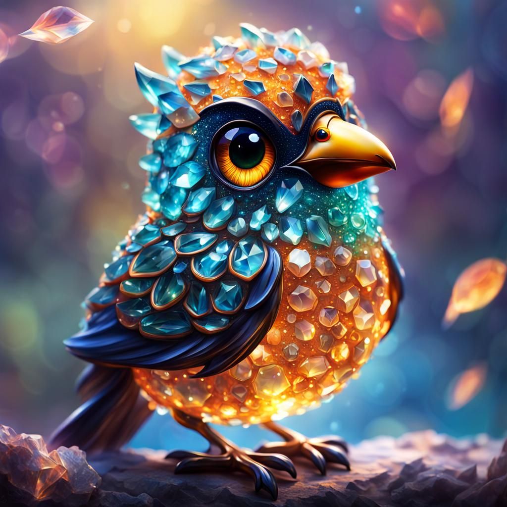 Crystal bird