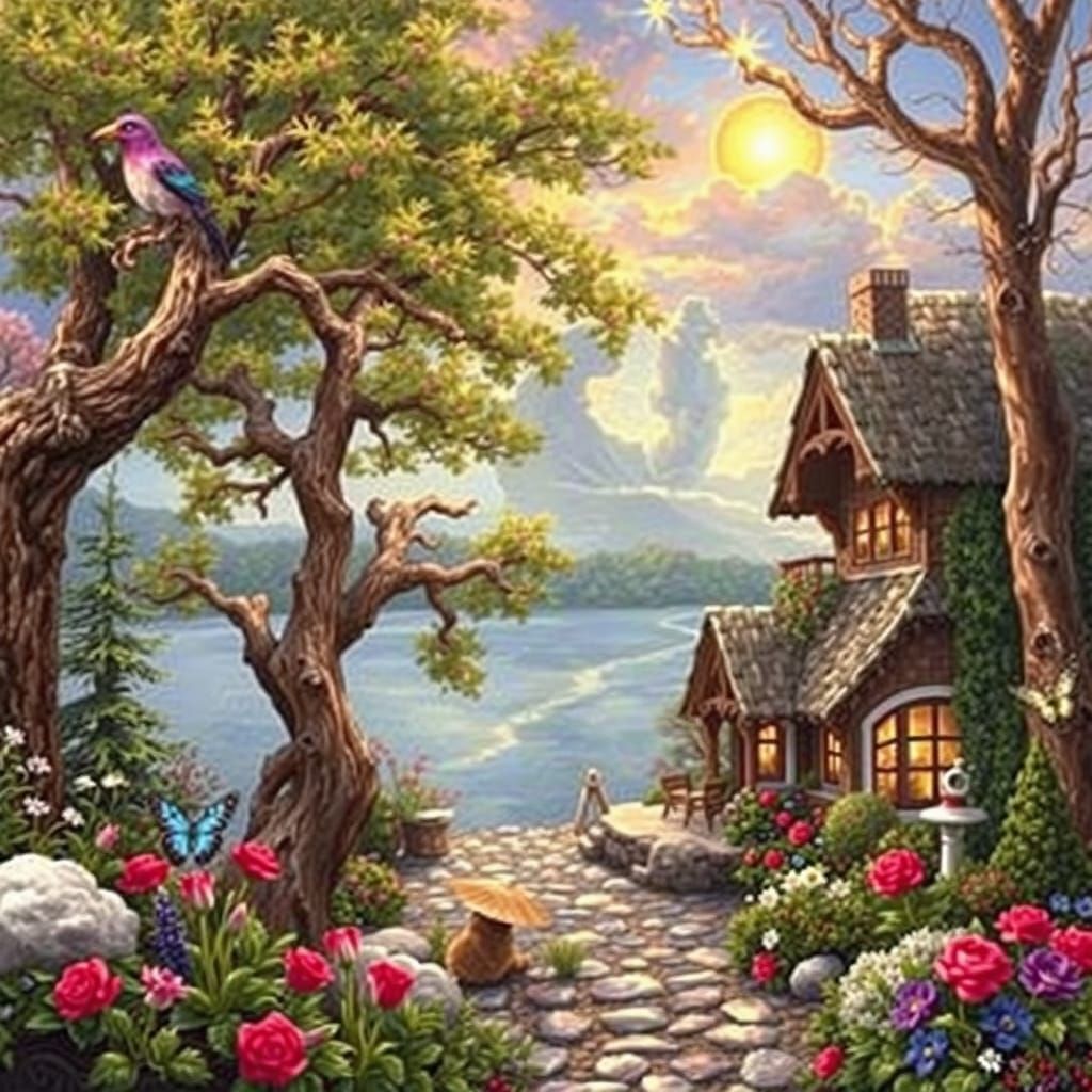 Eerie Still Life with Skull and Organs