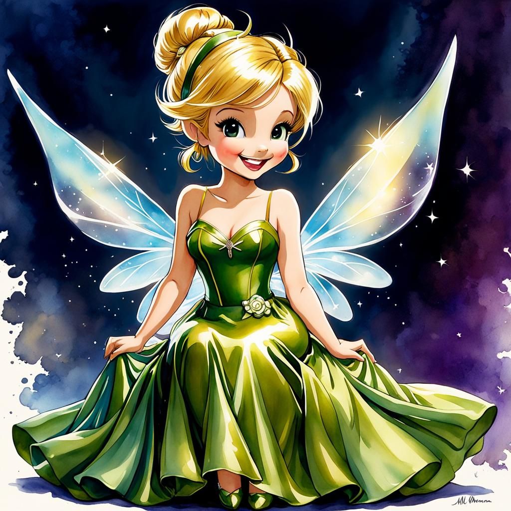 Cute Chibi Tinkerbell