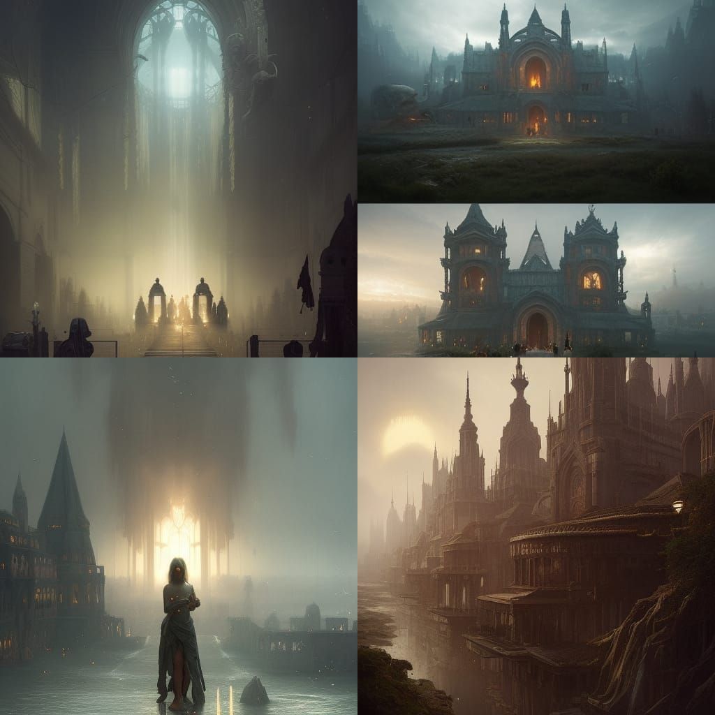 Realistic Human Heart in Digital Matte Painting