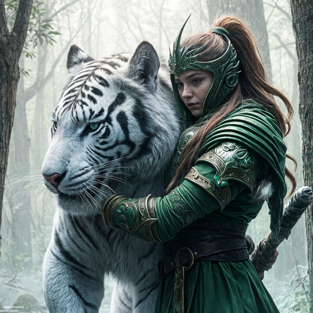 White Tiger and Emerald Warrior Bond