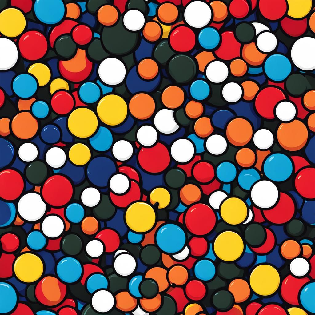 AI Generated Image of Balls