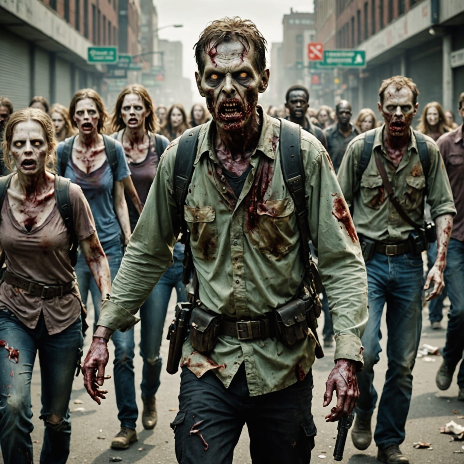Horrifying Zombie Apocalypse: The Undead Rise