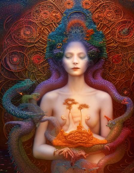 Dreamlike Sculptures in Rich Colors