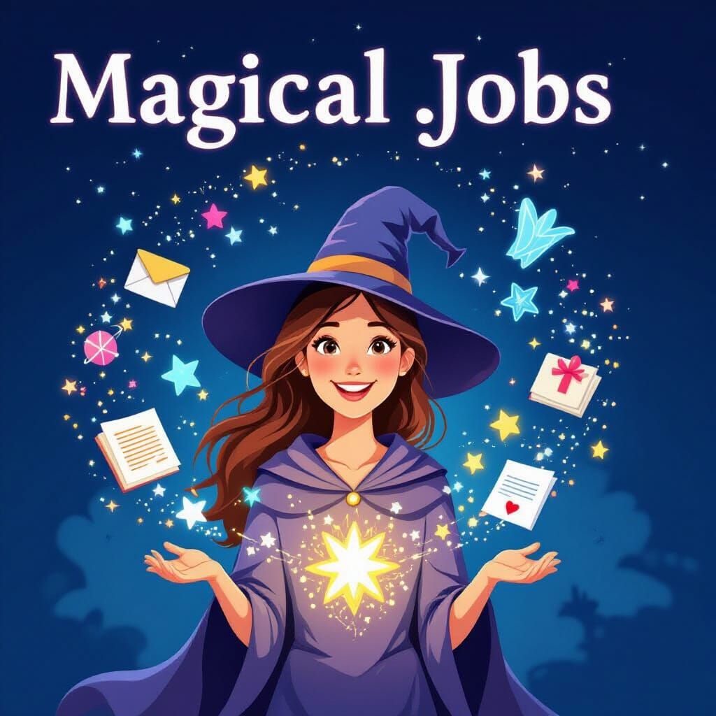 AI-Generated Images of Magical Jobs