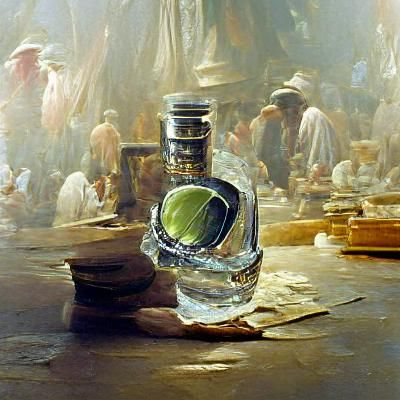 Classic Oil Painting of a Patron