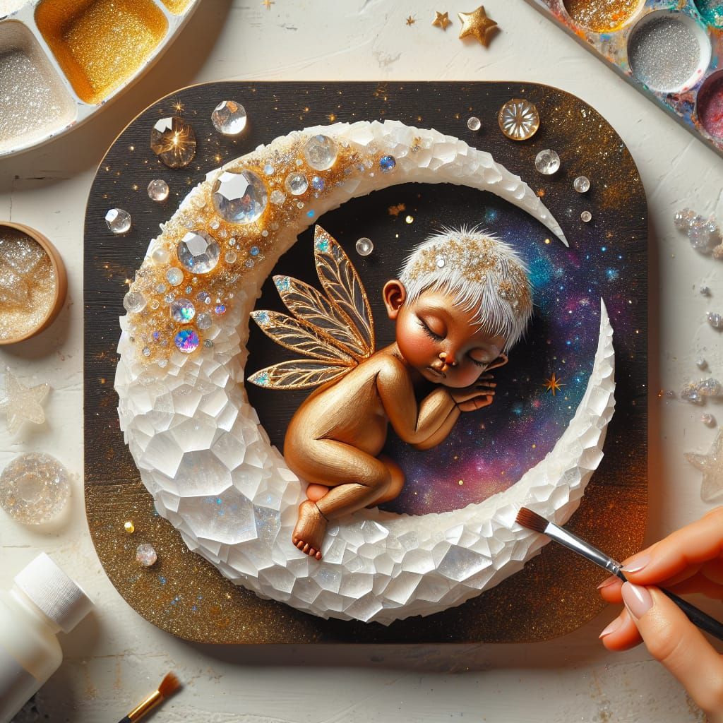 Baby 🌙 Pixie Painting