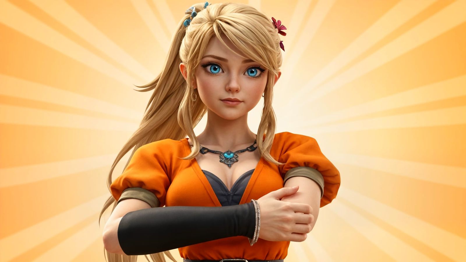 Quistis Trepe Reimagined as 3D Digital Art