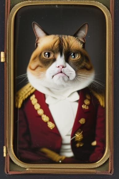 cats in military uniform #1