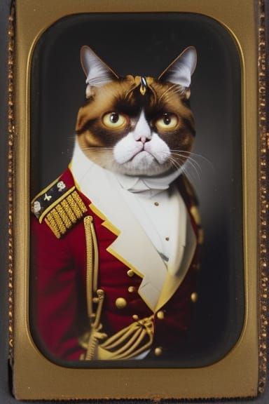 cats in military uniform #2