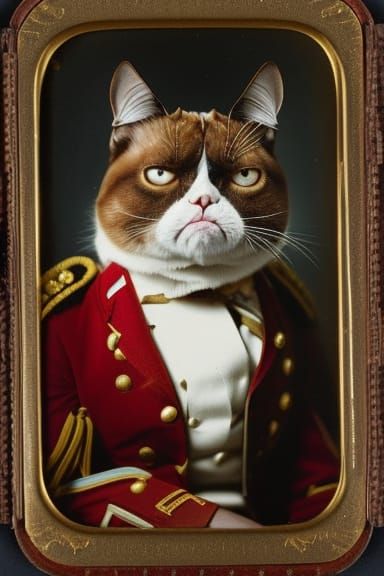 cats in military uniform #3