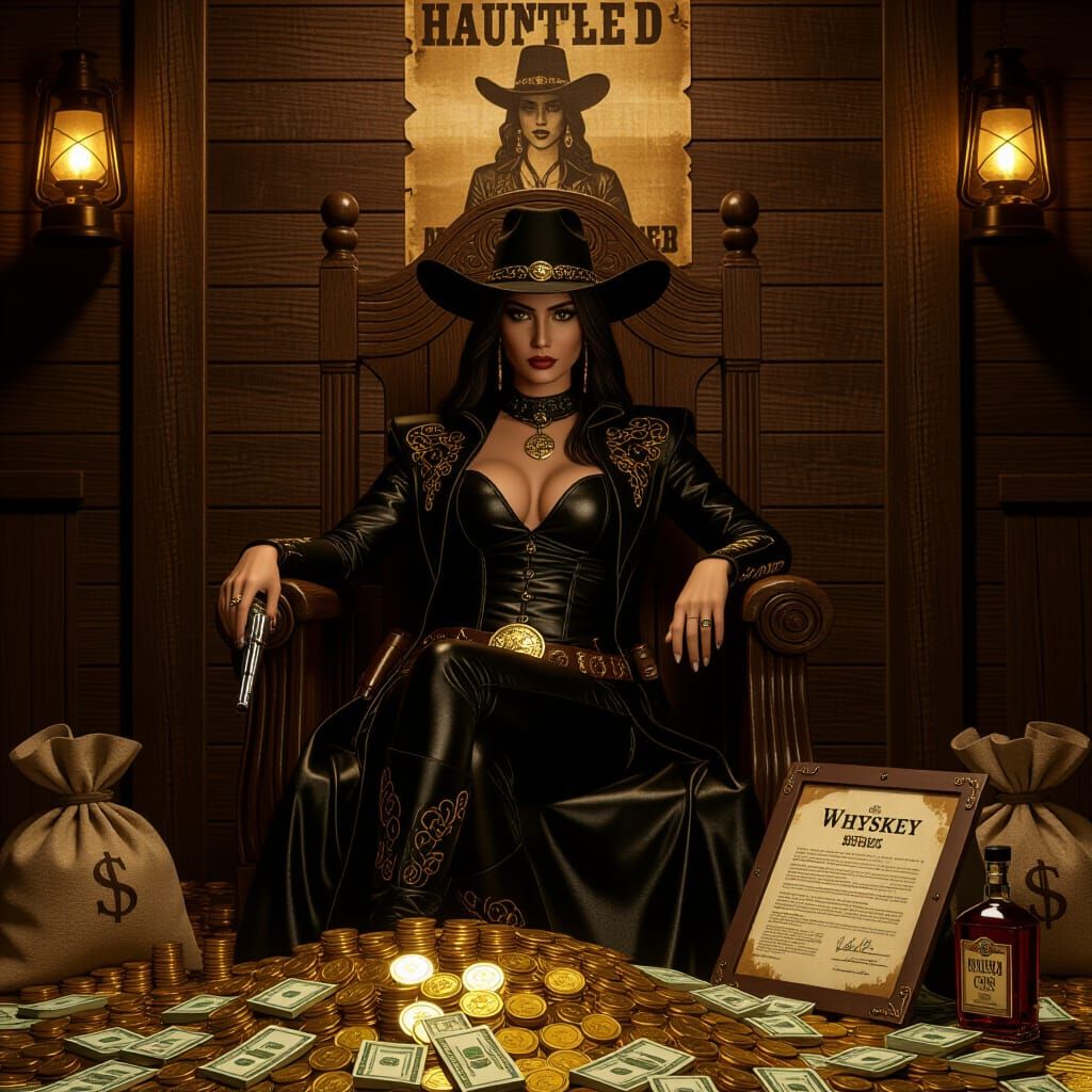 Female Gunslinger Rules Old West Treasure Hoard